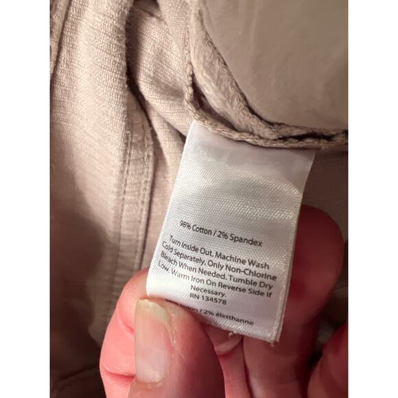 Vineyard vine, tan corduroy, straight leg pants size 14 boys - Picture 6 of 11